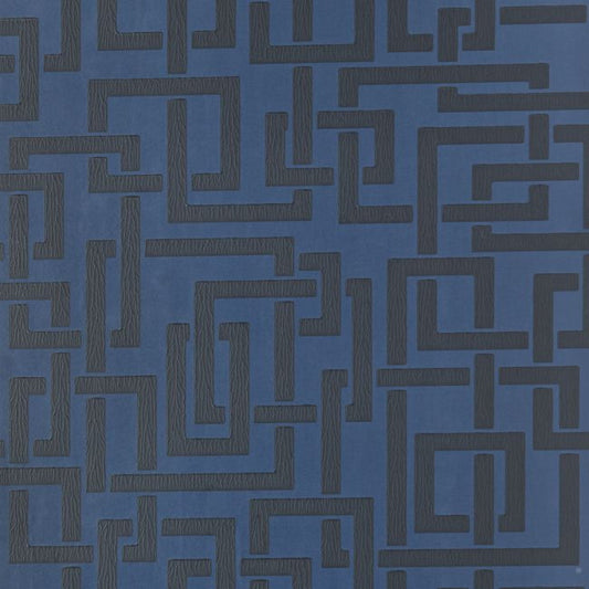 Enigma Wallpaper - Stiffkey Blue - 5507 - Farrow & Ball