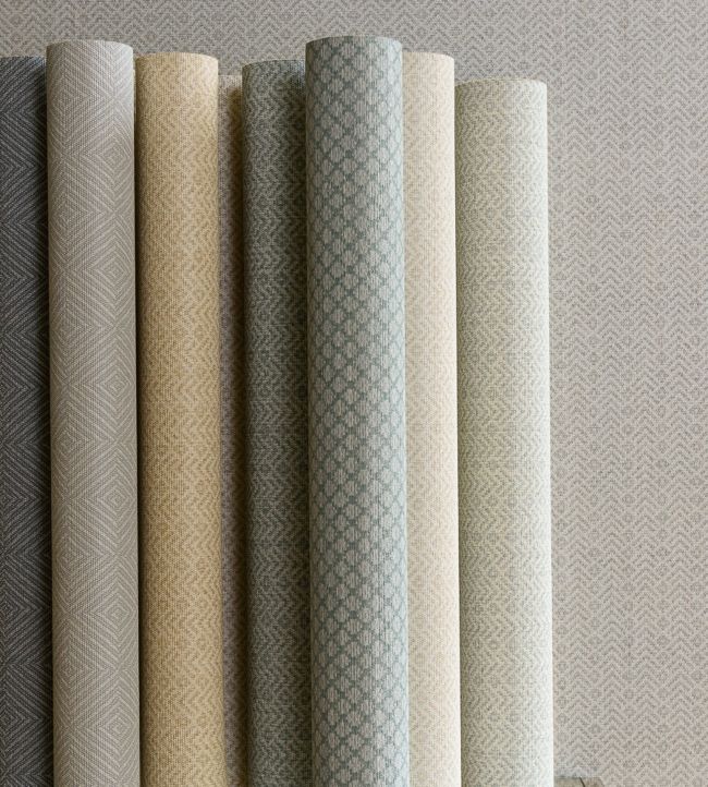 Esther Wallpaper - Teal - Colefax & Fowler