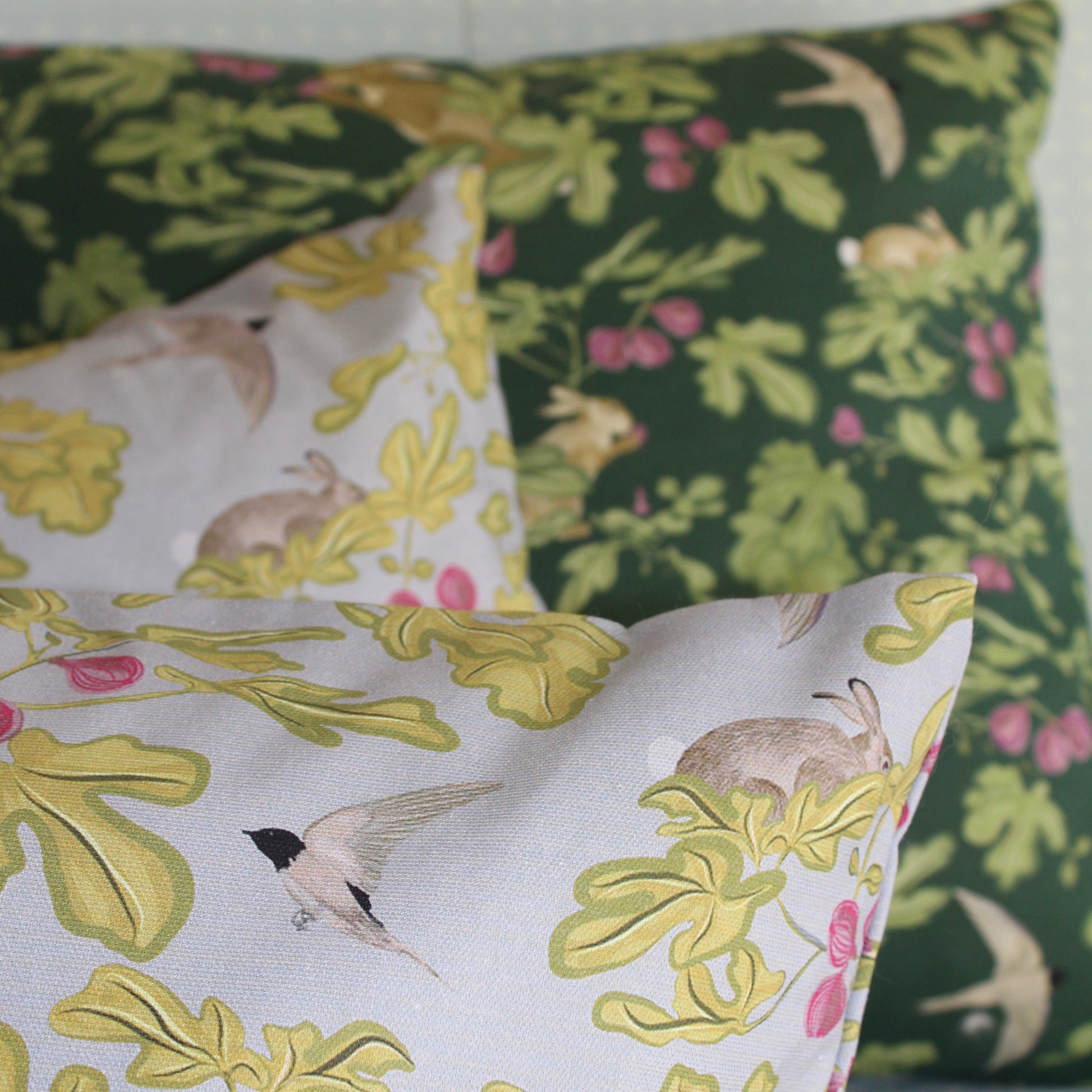Fig Fabric - Green Interior - Petronella Hall