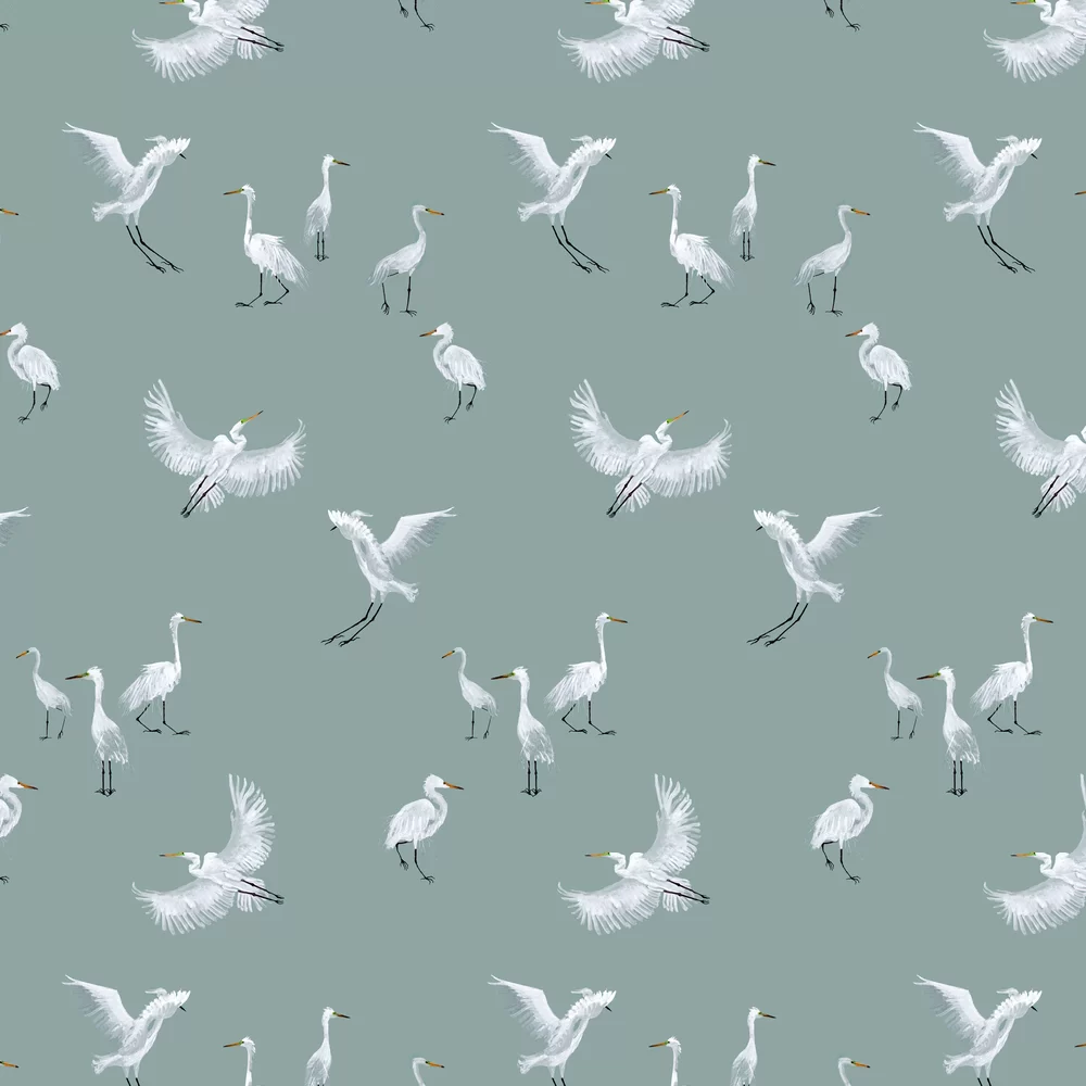 Egret Fabric - Topaz - Petronella Hall