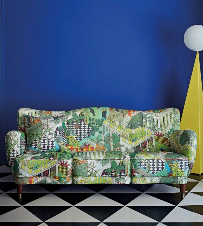 Miami Fabric - Green - Cole & Son