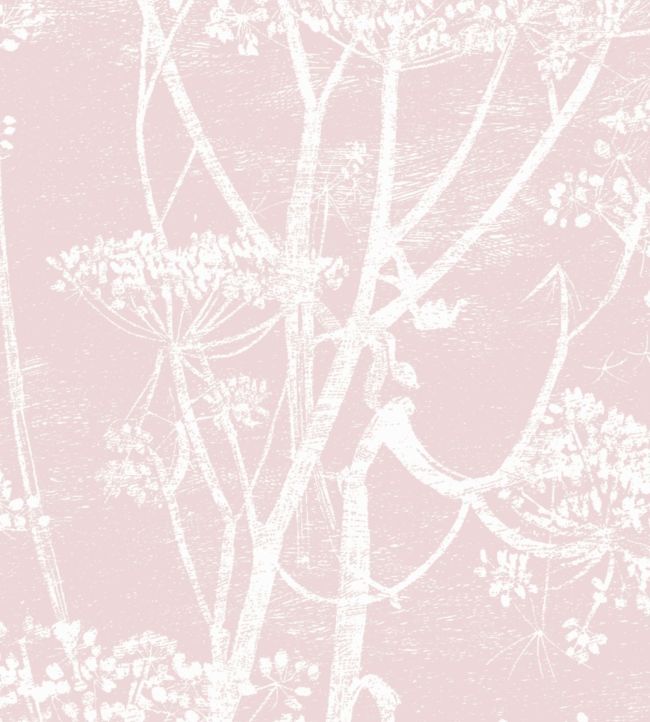 Cow Parsley Fabric - Pink - Cole & Son