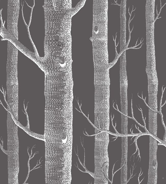 Woods Fabric - Black