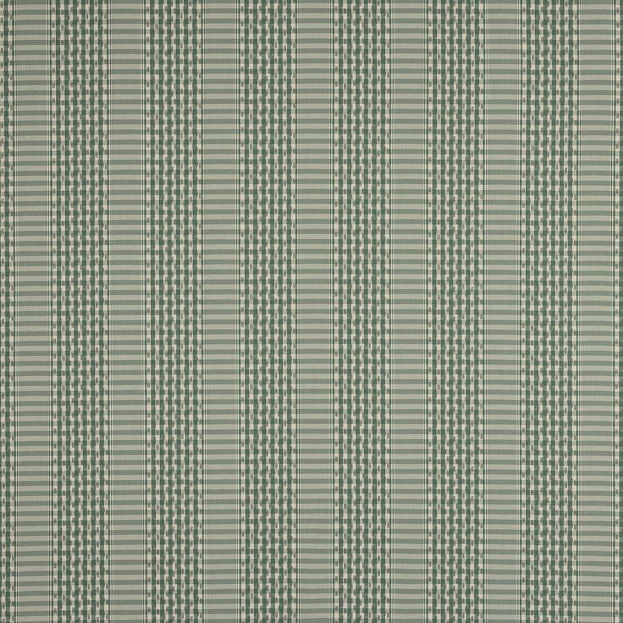 Langham Check Fabric - Green - Colefax and Fowler