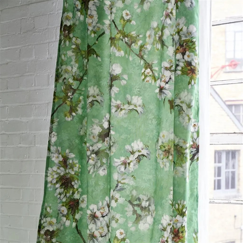 Fleur D Assam Emerald Room Fabric