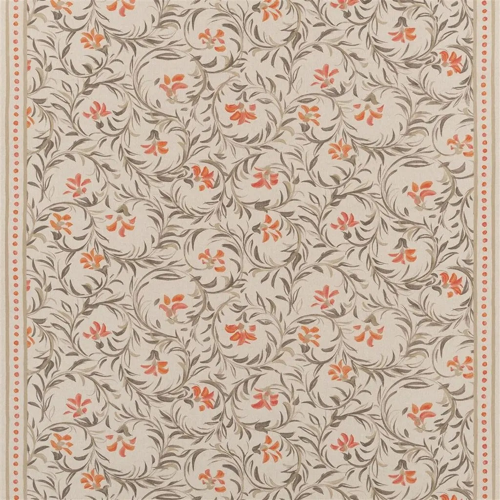 Fleur Indienne Saffron Fabric