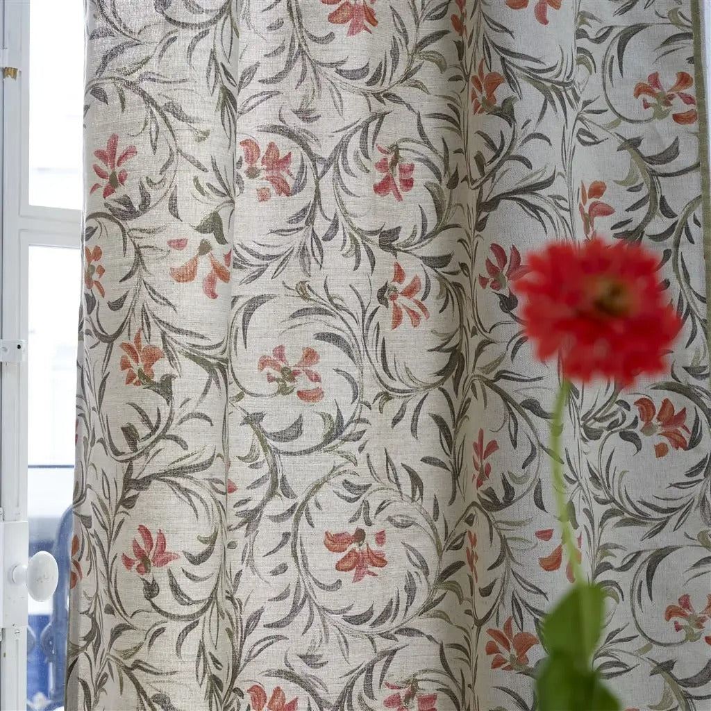 Fleur Indienne Saffron Room Fabric