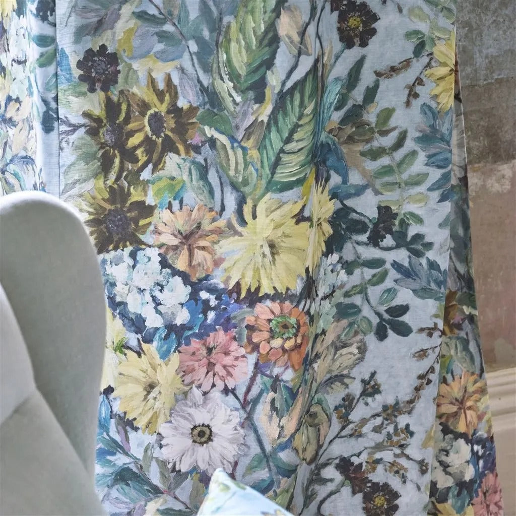 Glynde Eau De Nil Room Fabric