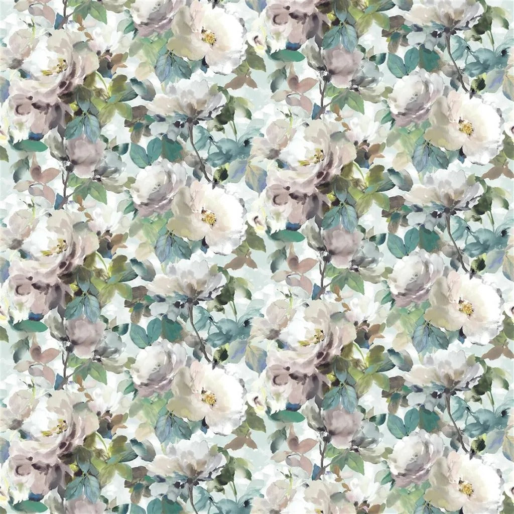 Thelmas Garden Celadon Fabric
