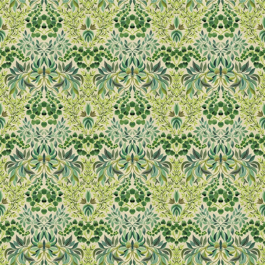 Karakusa Emerald Fabric