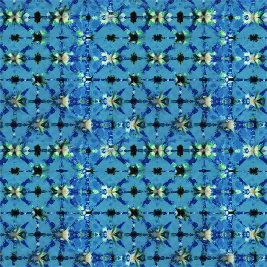 Shibori Cobalt Fabric