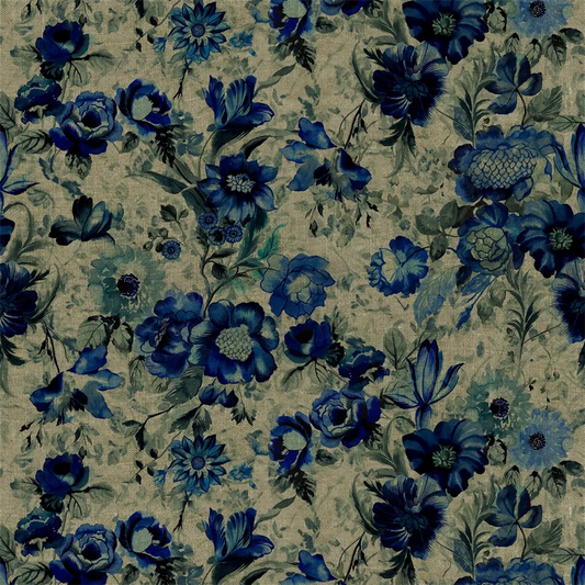 Hirigana Indigo Fabric