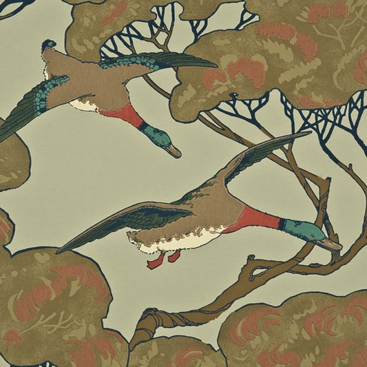 Flying Ducks Wallpaper