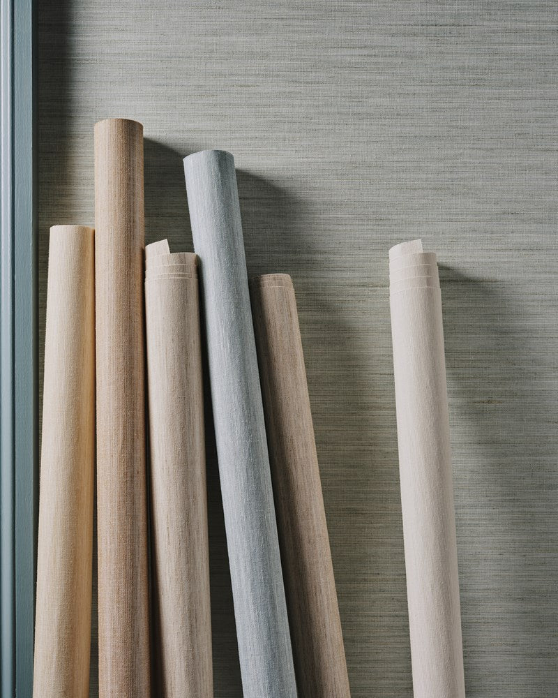 Fabienne Wallcovering Wallpaper - Old Blue - Colefax & Fowler