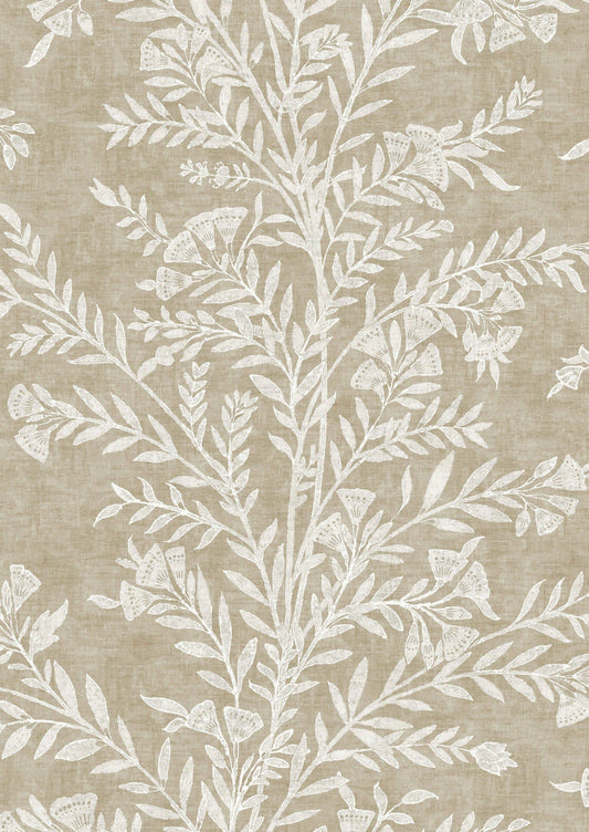 Fan Flower Wallpaper - Gold Dust