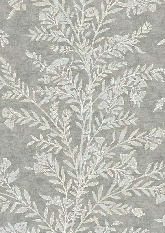 Fan Flower Wallpaper - Opal