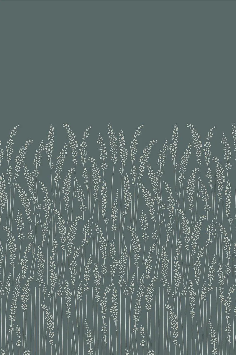 Feather Grass Wallpaper - Inchyra Blue - 5108