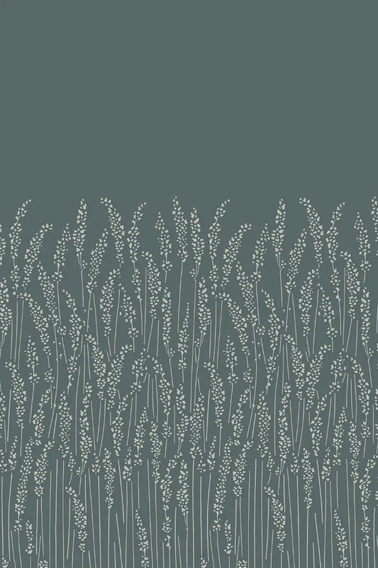 Feather Grass Wallpaper - Inchyra Blue - 5108