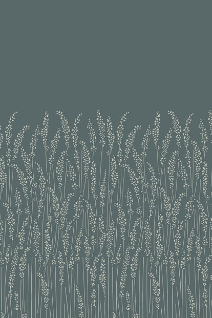 Feather Grass Wallpaper - Inchyra Blue - 5108 - Farrow & Ball