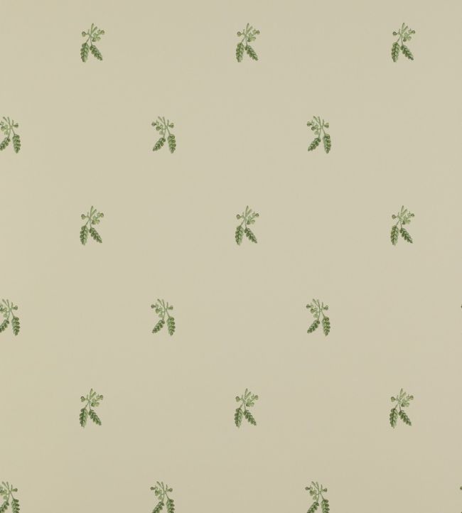 Fernwood Wallpaper - Leaf Green - Colefax & Fowler