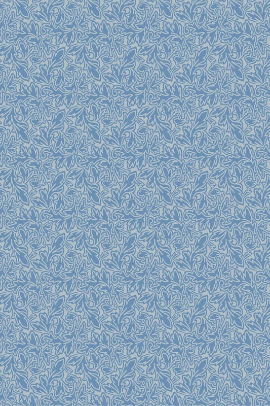 Feuille Wallpaper - Cook's Blue - 4908