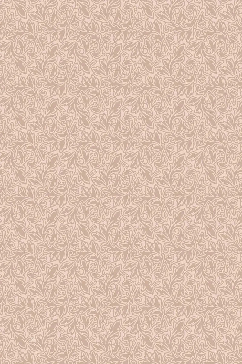 Feuille Wallpaper - Pink - 4910