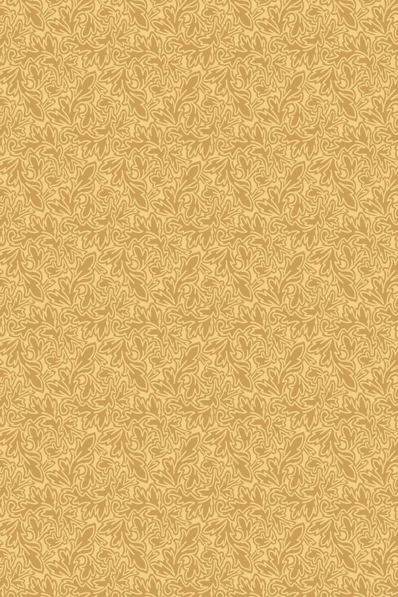 Feuille Wallpaper - India Yellow - 4911
