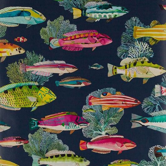 Fidji Wallpaper - Marine - 03108-03 - Manuel Canovas