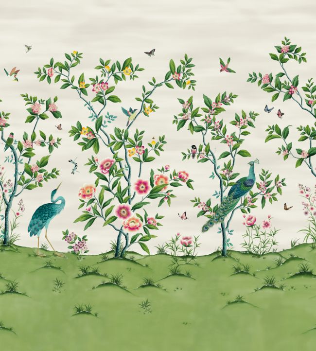 Florence Wallpaper - Fig Blossom/Apple/Peony - HDHW112891 - Harlequin