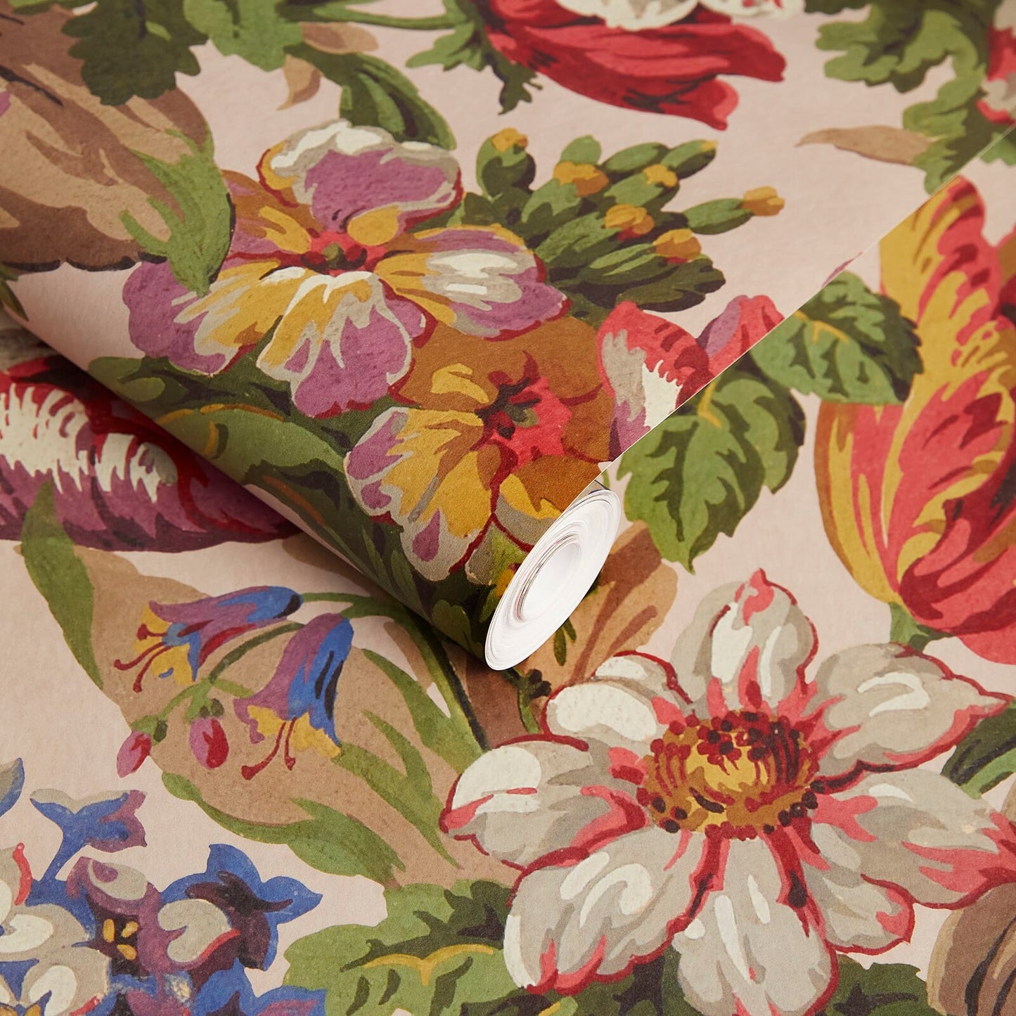 Florescence Wallpaper - Alabaster - House of Hackney
