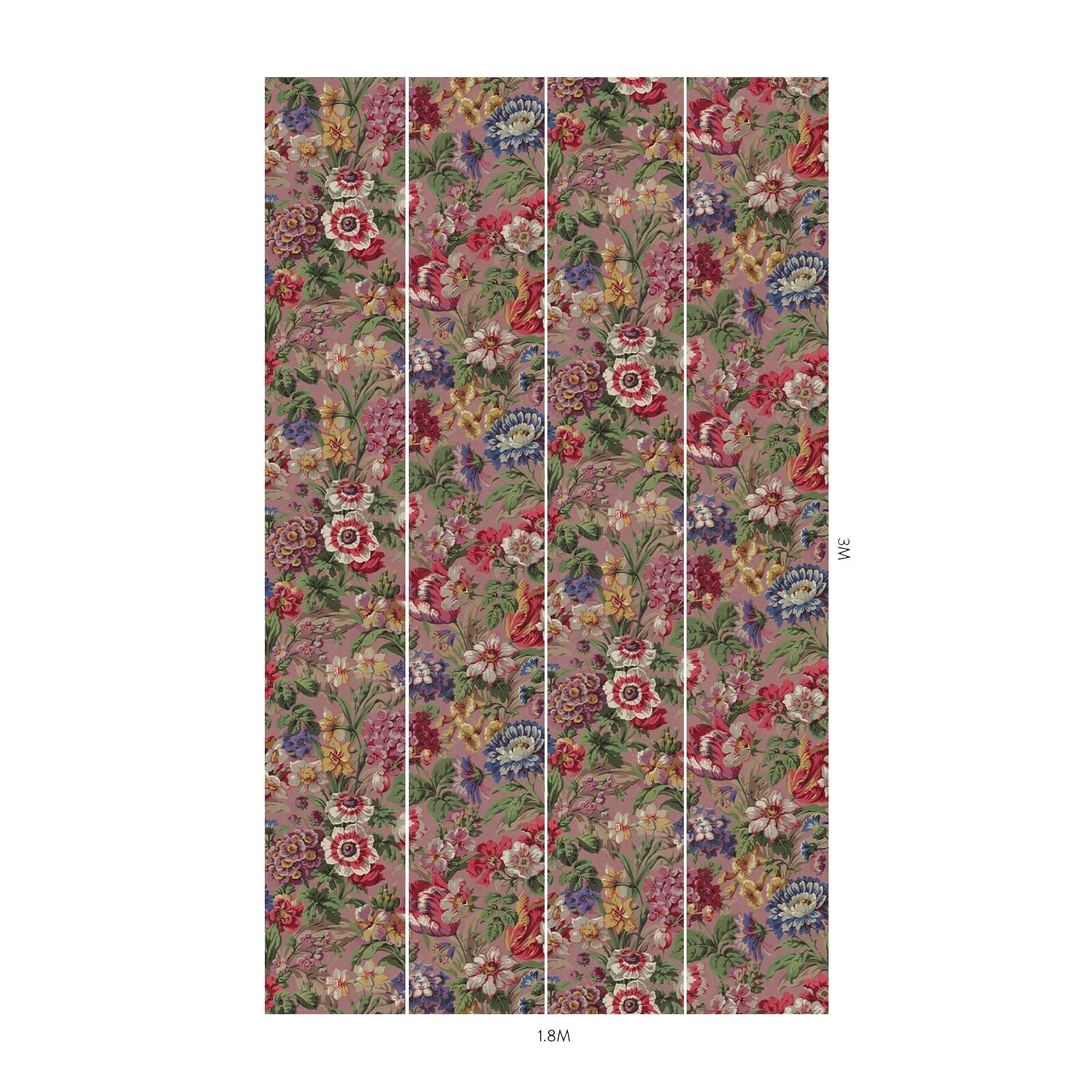 Florescence Wallpaper - Hosta - House of Hackney