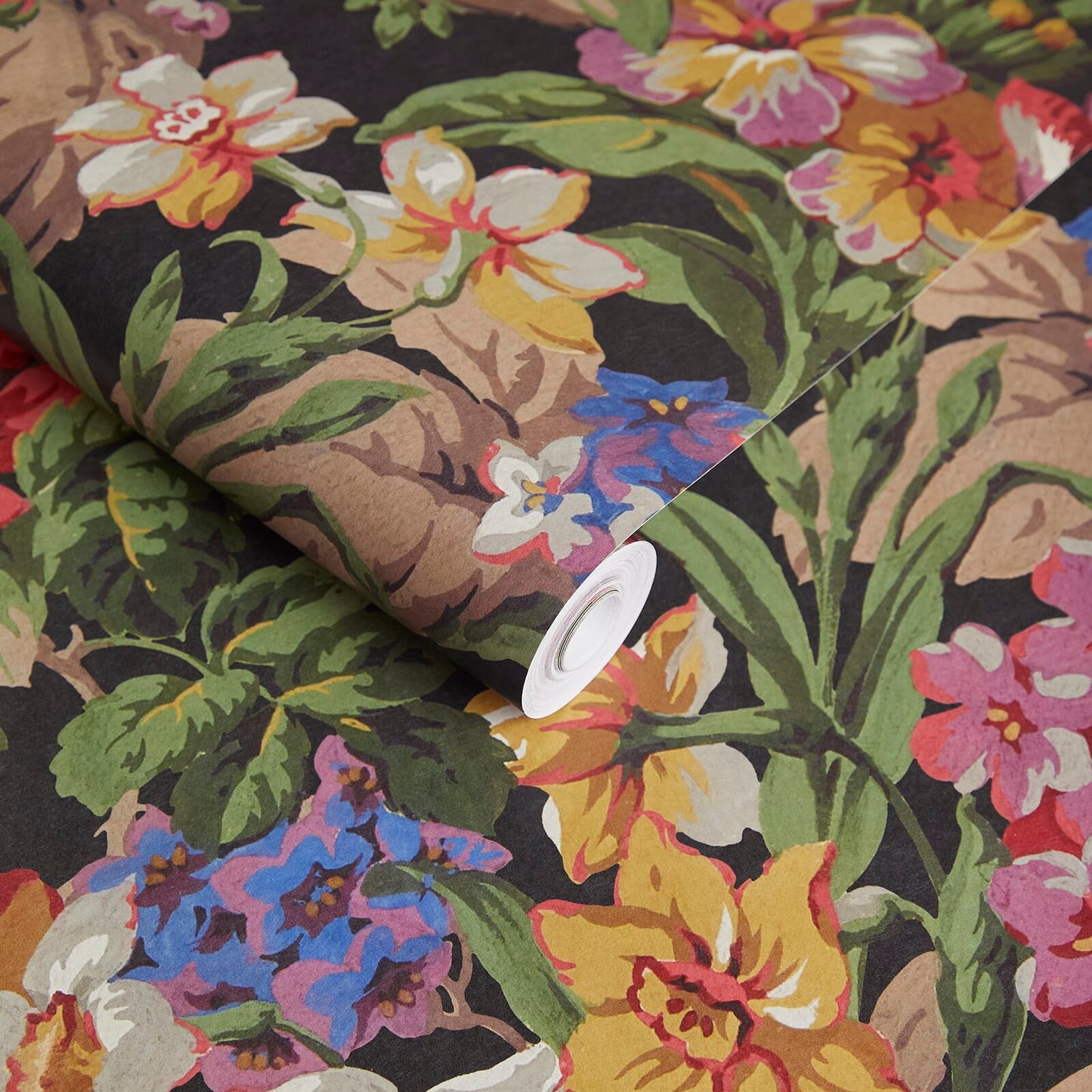 Florescence Wallpaper - Noir - House of Hackney