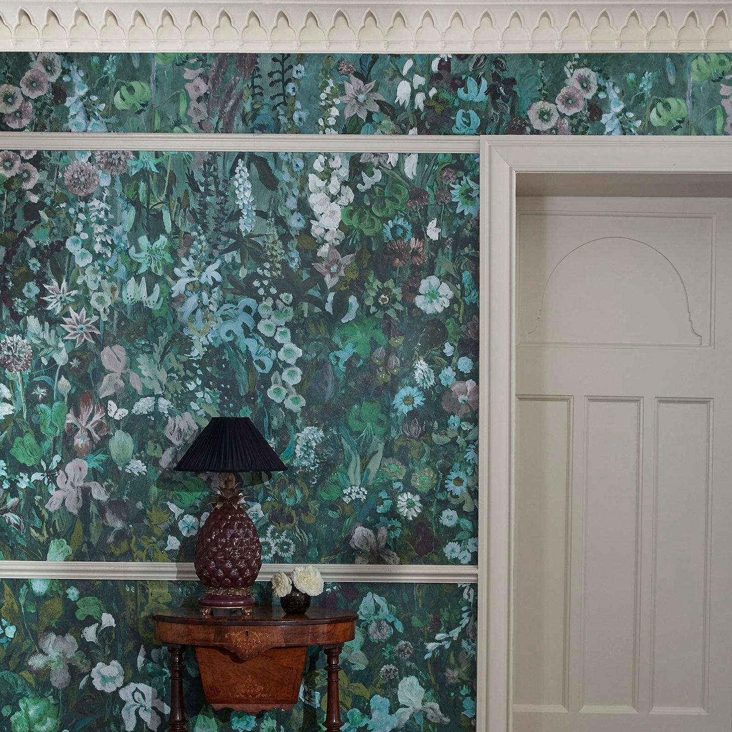 Floribunda Magna Wallpaper - Verde - House of Hackney
