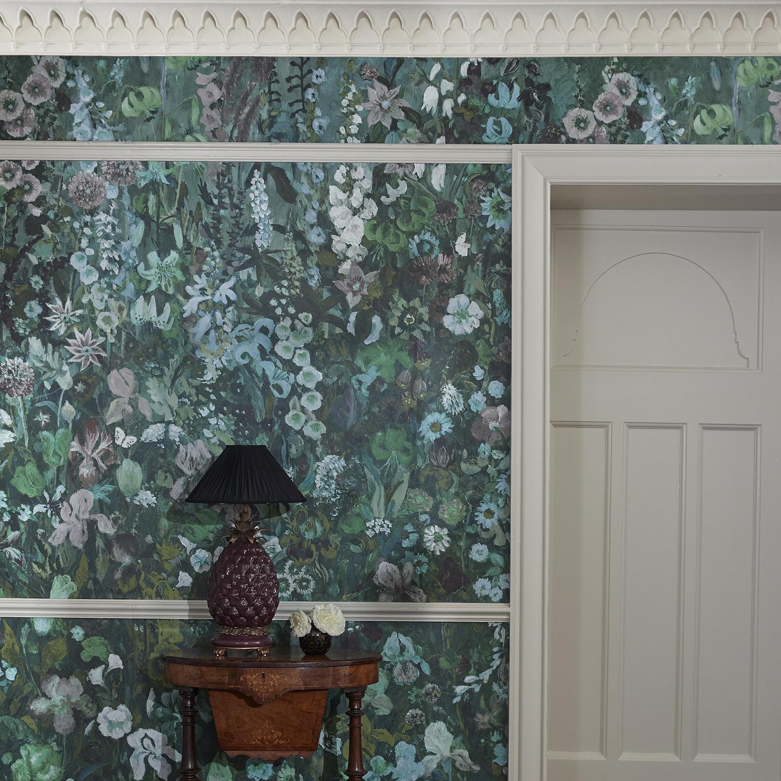 Floribunda Magna Wallpaper - Verde - House of Hackney
