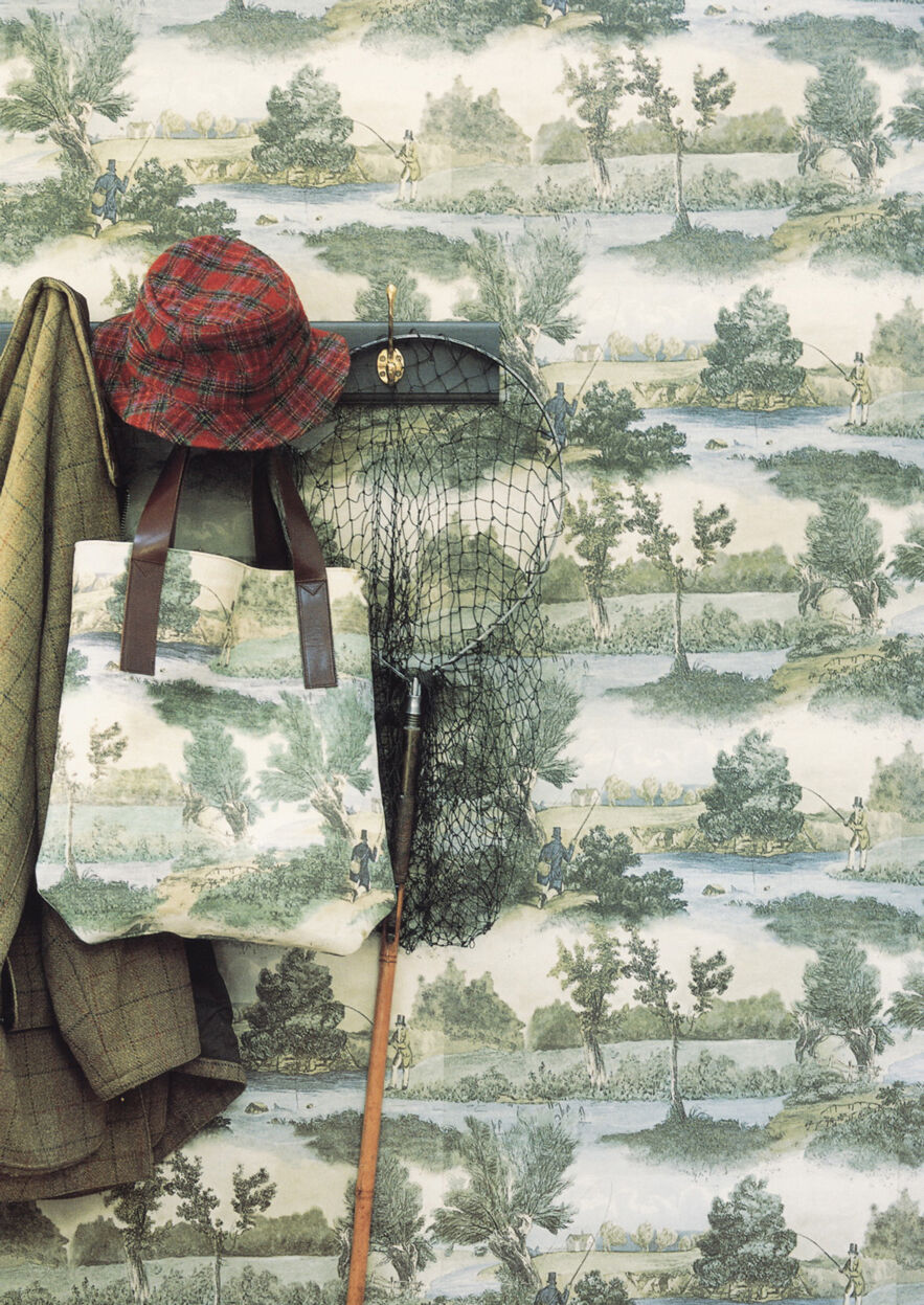 Fly Fishing Wallpaper - Green