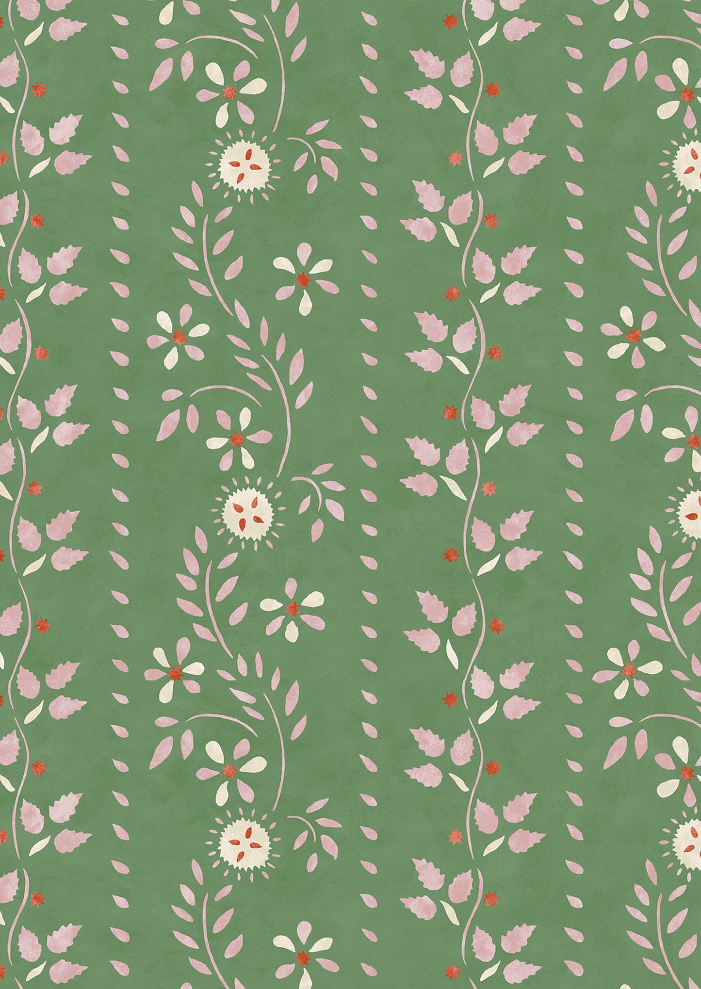 Folklore Wallpaper - Blossom Leaf