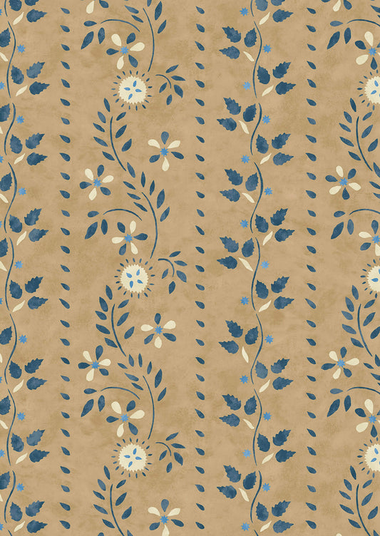 Folklore Wallpaper - Buttermilk Blue