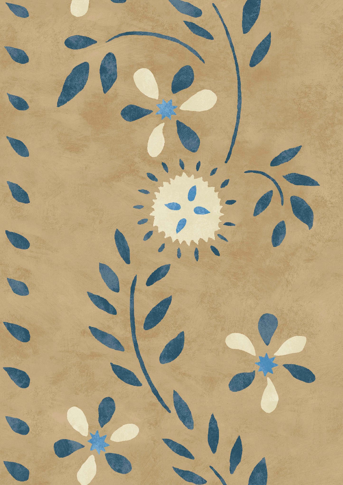 Folklore Wallpaper - Buttermilk Blue