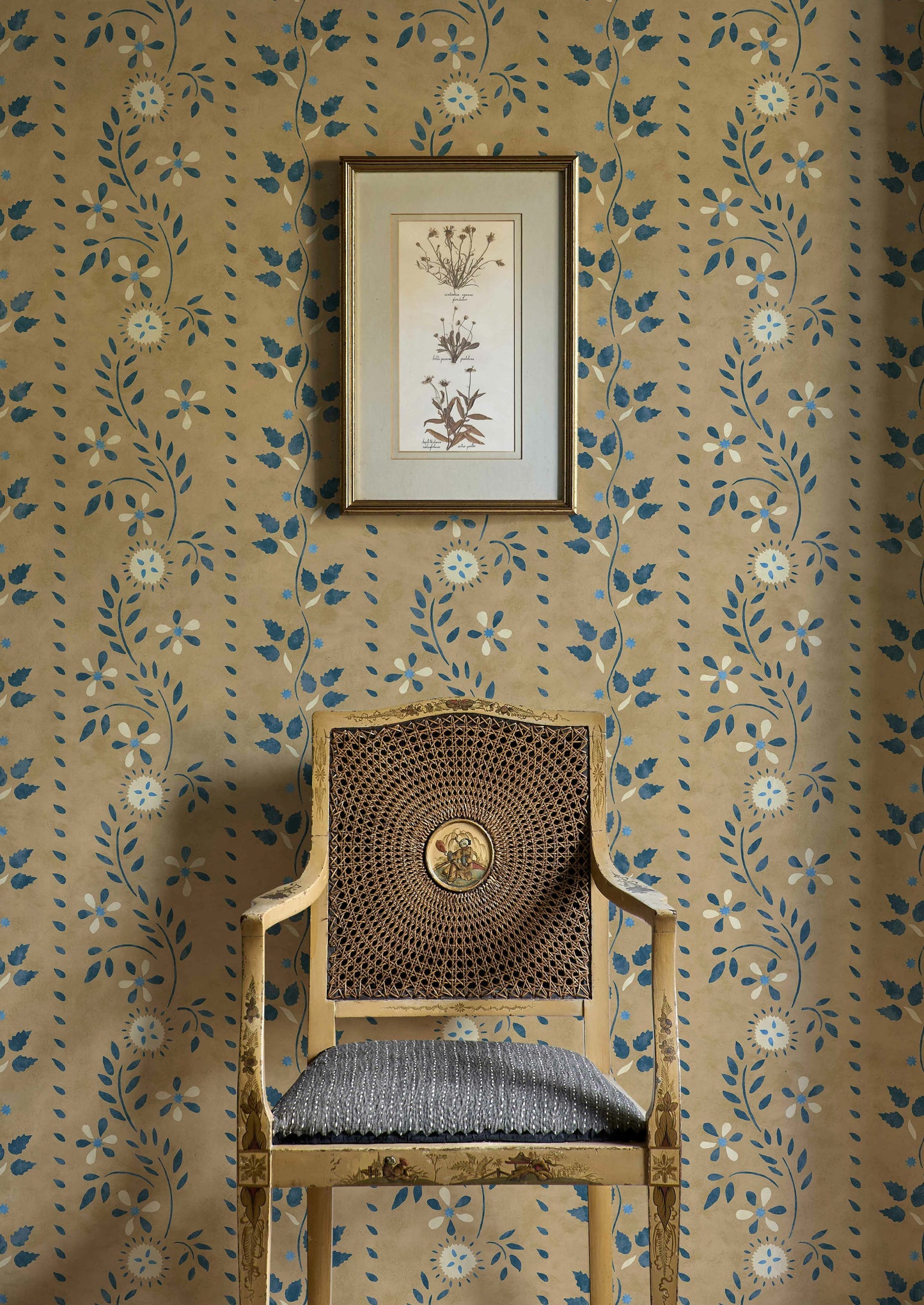 Folklore Wallpaper - Buttermilk Blue