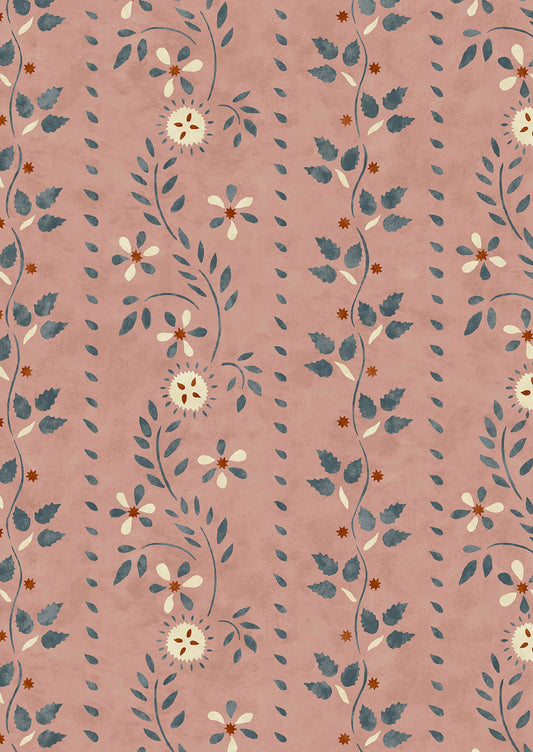 Folklore Wallpaper - Pink Salt