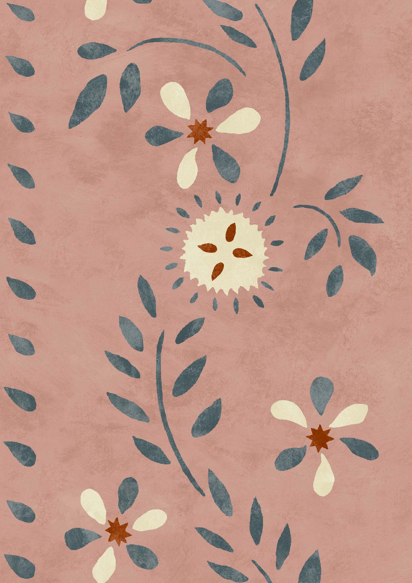 Folklore Wallpaper - Pink Salt