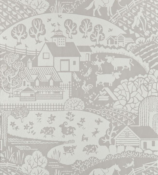 Gable Wallpaper - Purbeck Stone - 5401 - Farrow & Ball