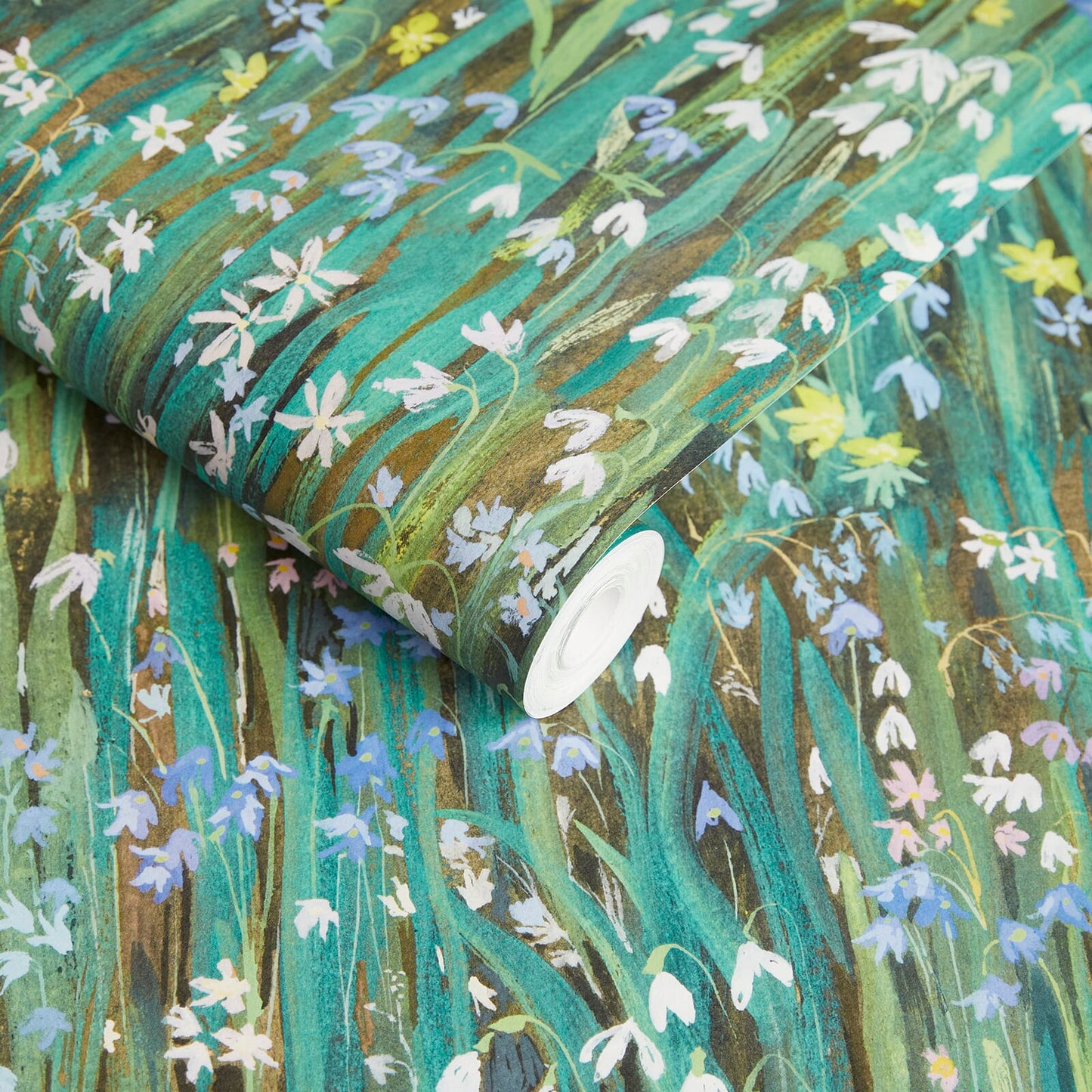 Galanthi Wallpaper - Viridis - House of Hackney
