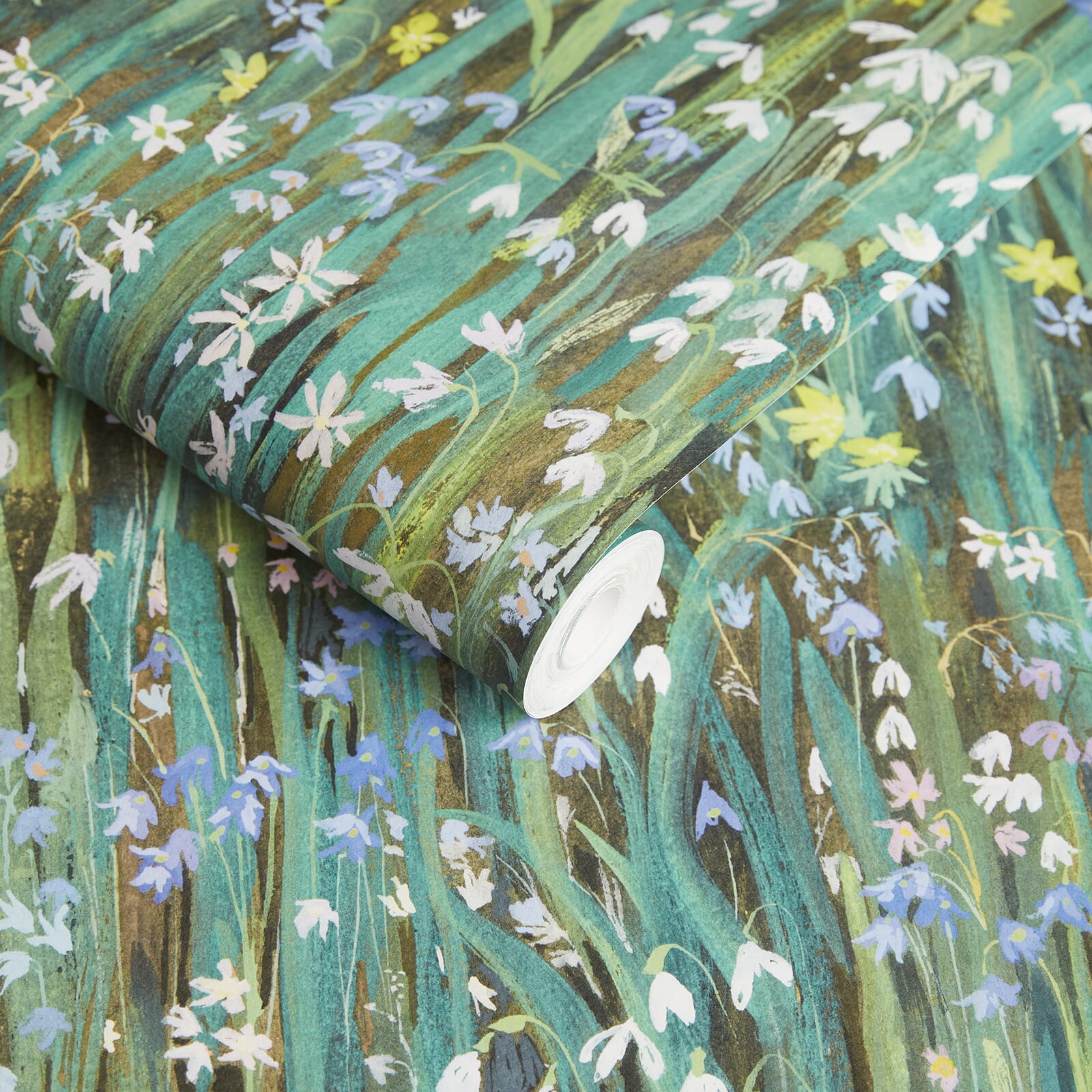 Galanthi Wallpaper - Viridis - House of Hackney