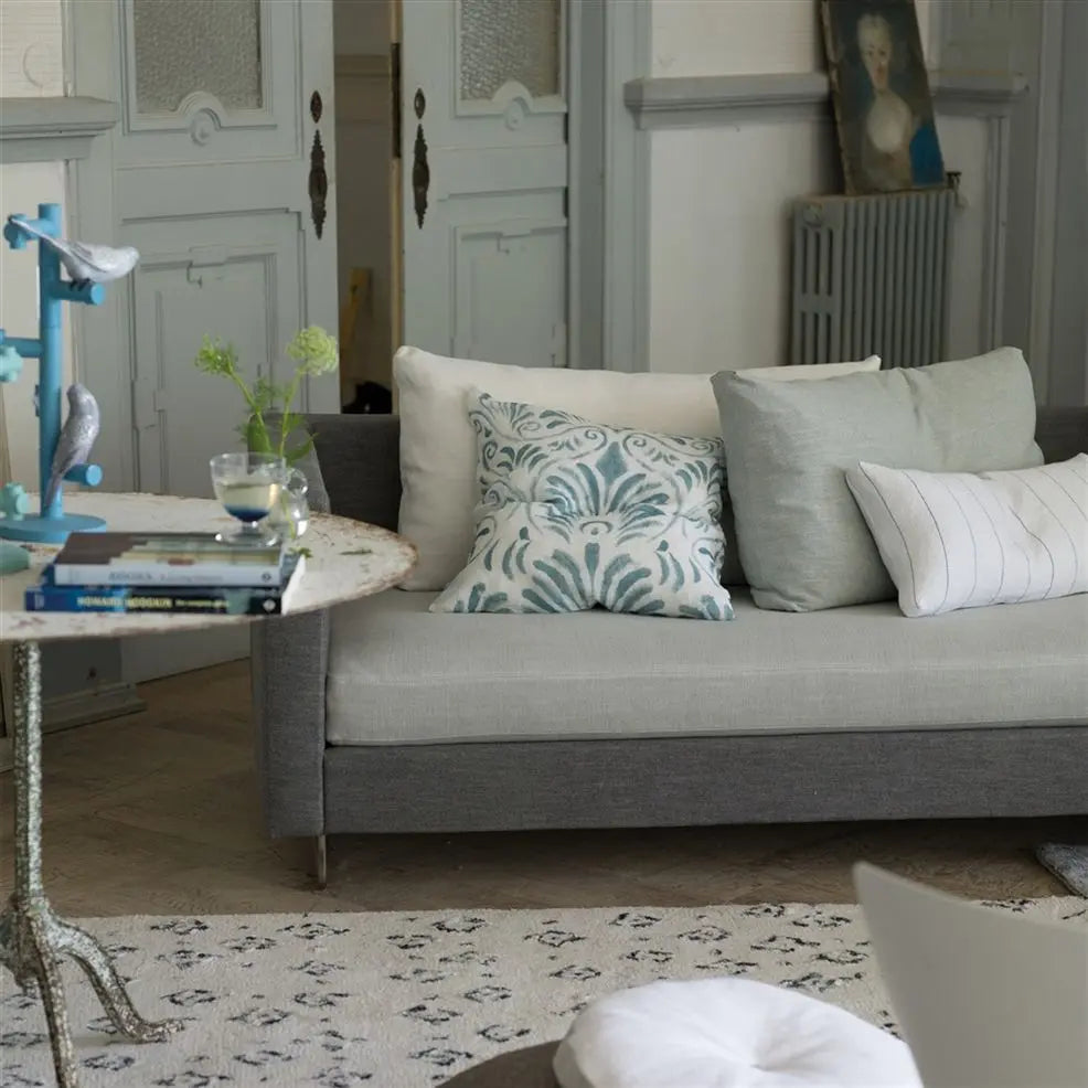 Gautrait Wallpaper - Charcoal - P597/16 - Designers Guild