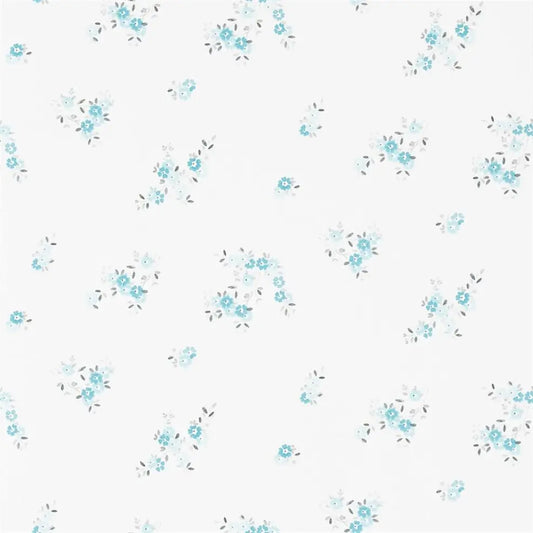 Gentian Wallpaper - Aqua - P588/03 - Designers Guild