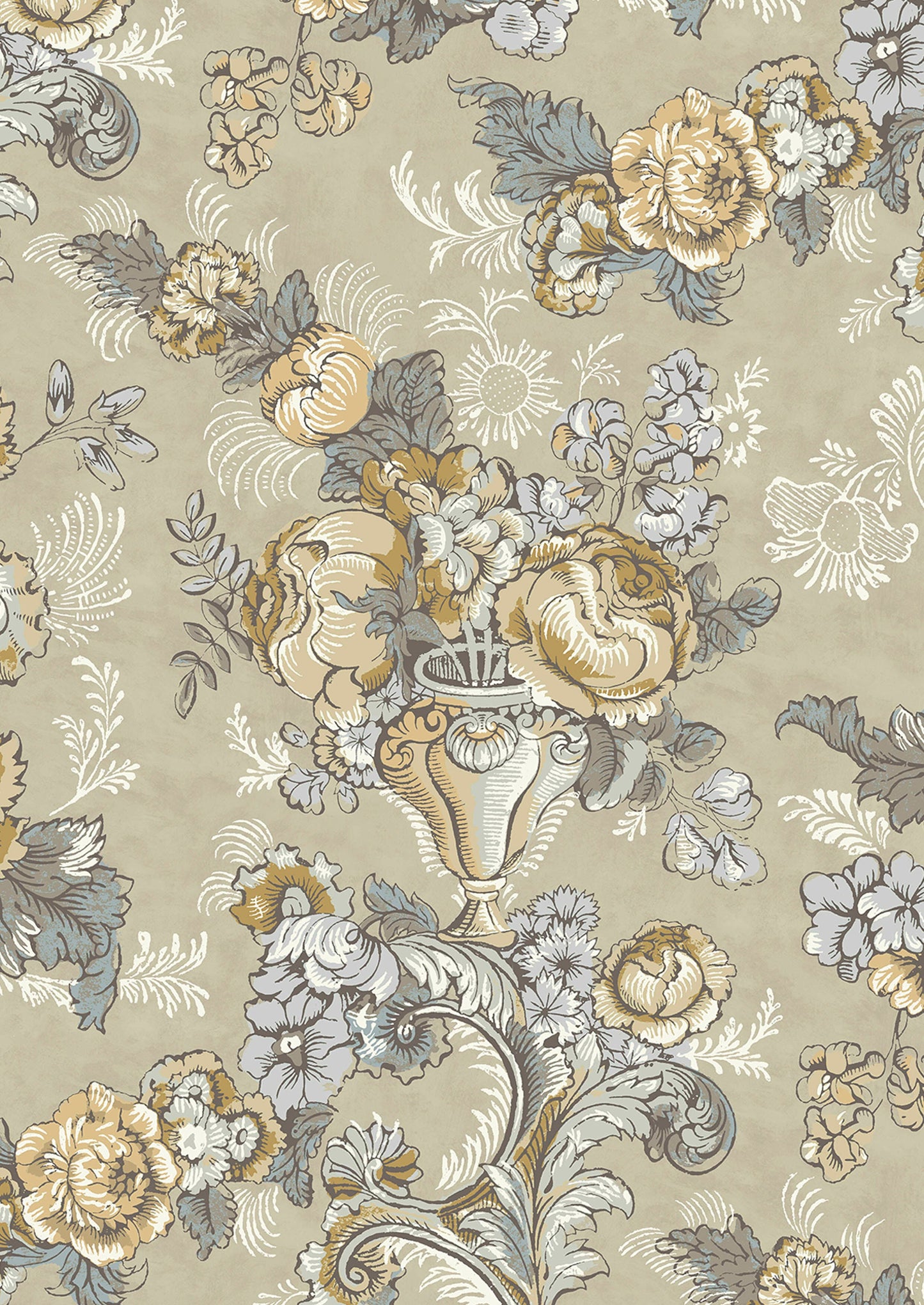 Georgia Wallpaper - Gold Slate