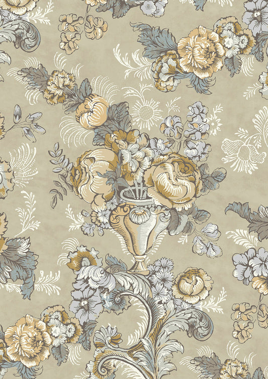 Georgia Wallpaper - Gold Slate