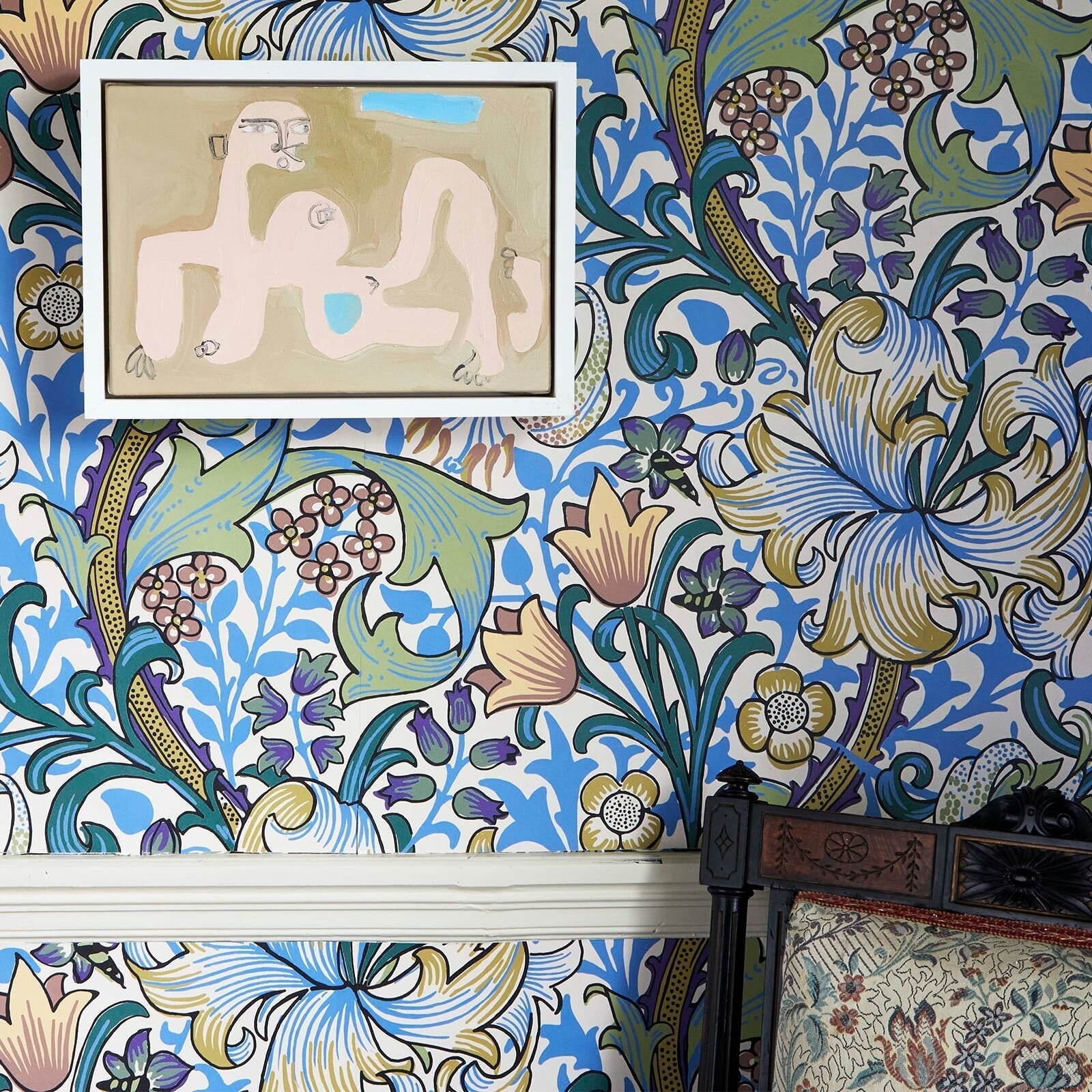 Golden Lily Wallpaper - Sky - House of Hackney