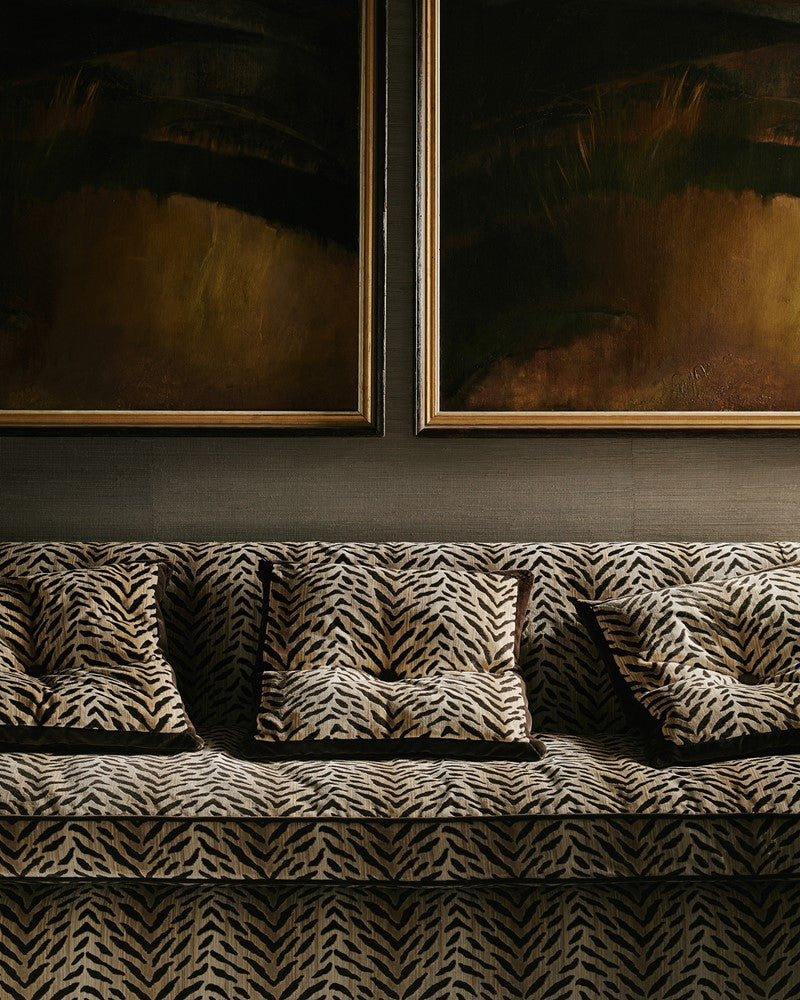 Grasscloth Wallpaper - Cloud - Colefax & Fowler